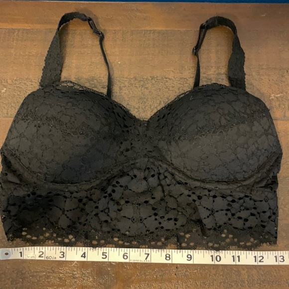 PINK Victoria's Secret Other - Victoria’s Secret pink lace bralette padded push up bra